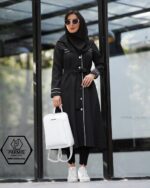 مانتو بلند دکمه دار