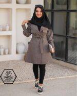 مانتو کوتاه دو یقه