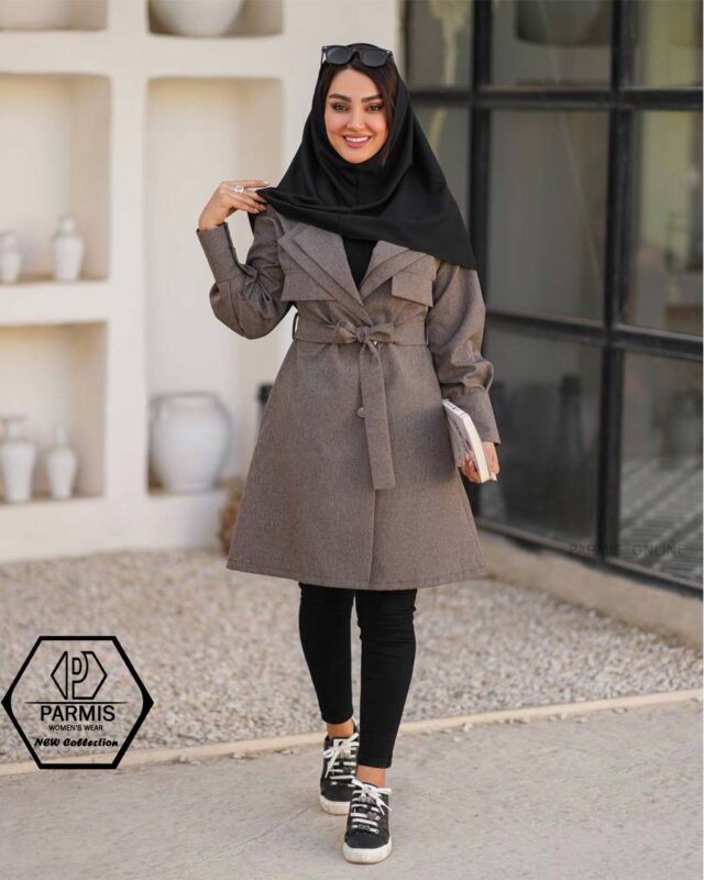 مانتو کوتاه دو یقه