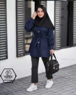 مانتو کوتاه جلو بسته